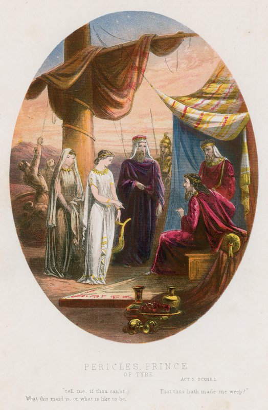 Perykles, Książę Tyru, Akt V scena i autorstwa English School