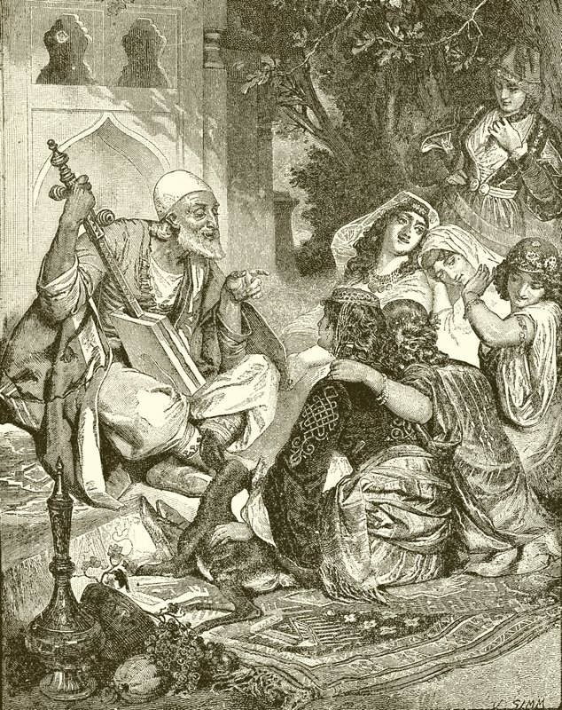 Perski opowiadacz historii autorstwa English School