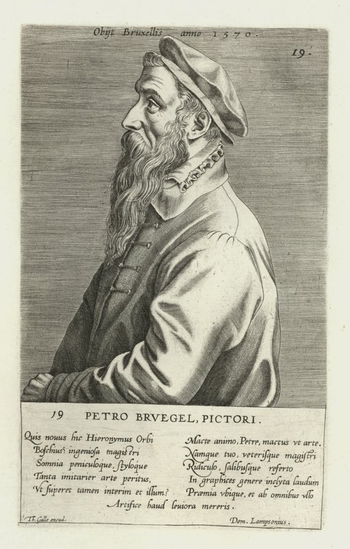 Pieter Bruegel, malarz autorstwa English School