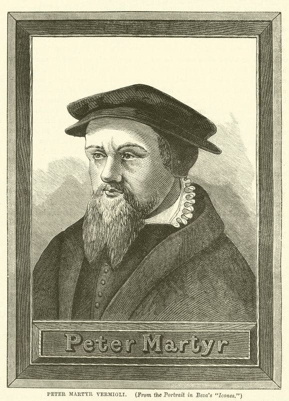 Peter Martyr Vermigli (Grawerowanie) autorstwa English School