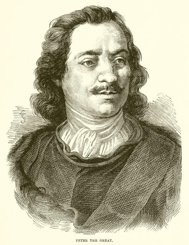Piotr Wielki autorstwa English School