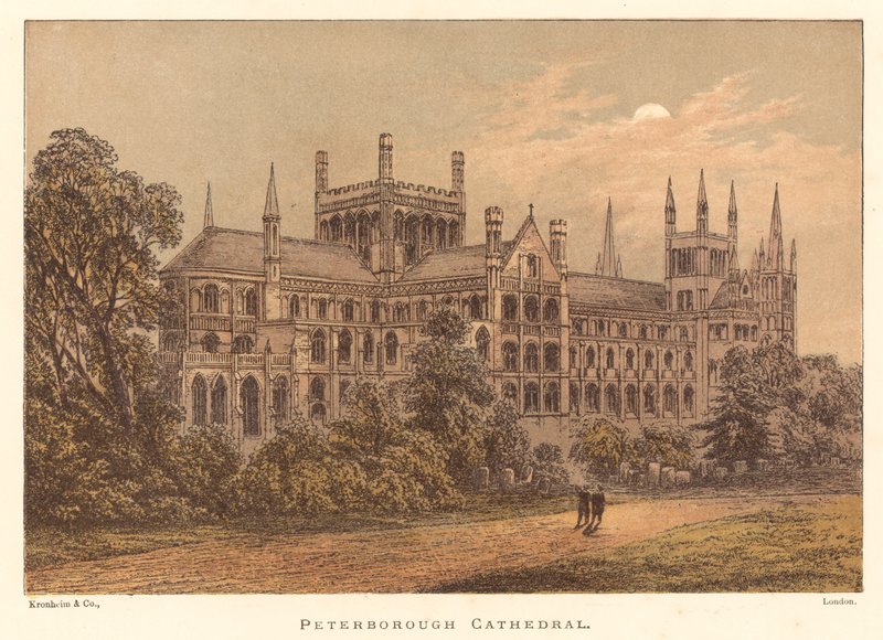 Katedra w Peterborough autorstwa English School