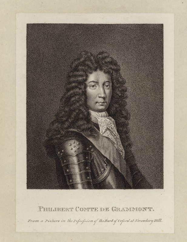 Philibert hrabia Grammont autorstwa English School