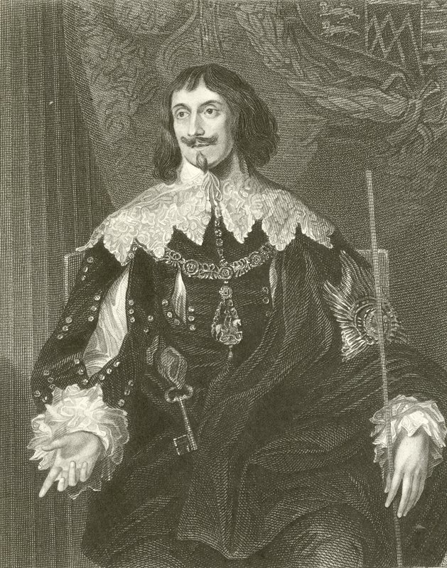 Philip Herbert, hrabia Pembroke i Montgomery autorstwa English School
