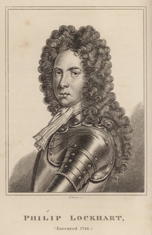 Philip Lockhart, stracony 1716 autorstwa English School