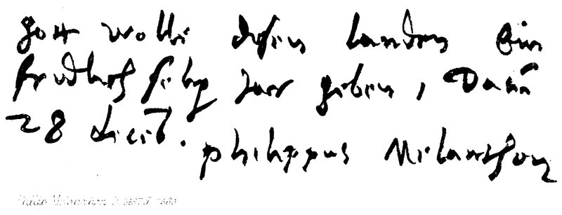 Filip Melanchton, b 1497, d 1560 autorstwa English School