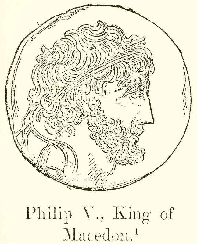 Filip V, król Macedonii autorstwa English School
