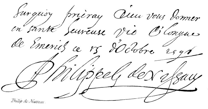Filip de Nassau autorstwa English School