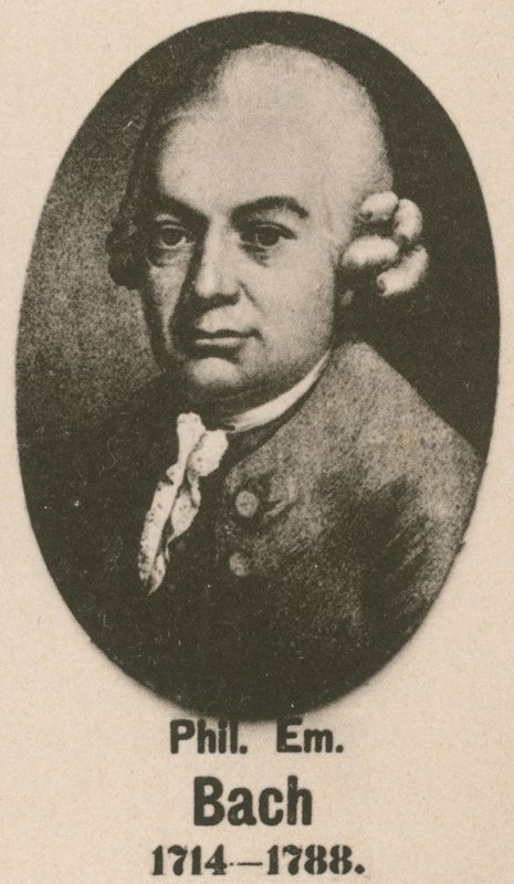 Philipp Emanuel Bach (grafika) autorstwa English School