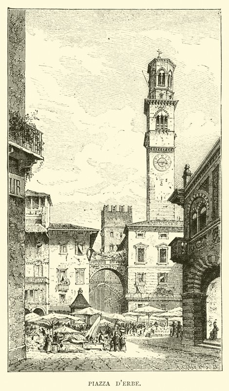 Piazza derbe autorstwa English School
