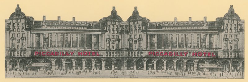 Piccadilly Hotel, Londyn autorstwa English School