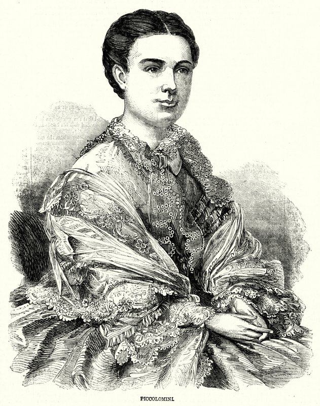 Piccolomini (grawerowanie) autorstwa English School