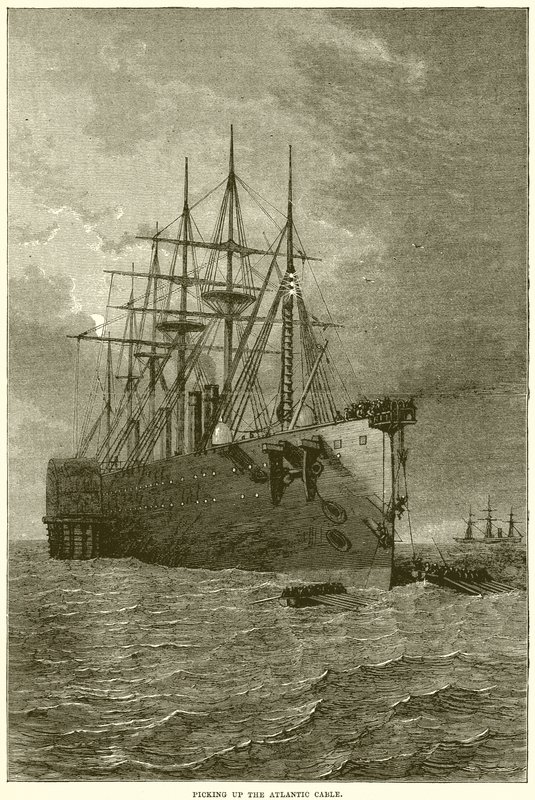 Podnoszenie kabla Atlantic autorstwa English School