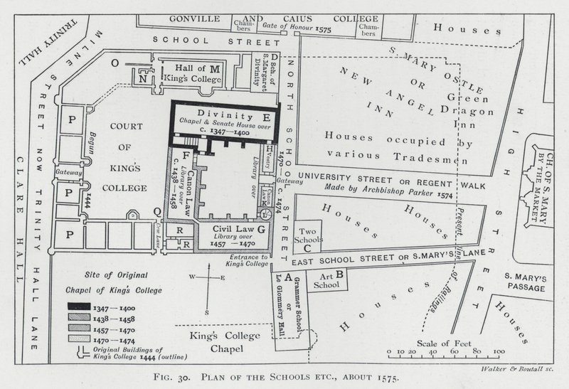 Plan Szkół itp., około 1575 autorstwa English School
