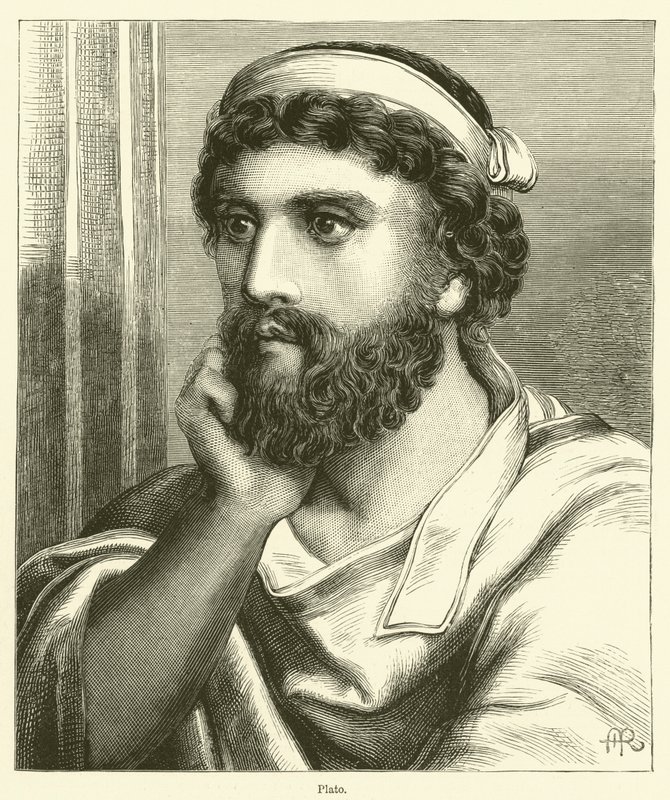 Platon (grawerowanie) autorstwa English School