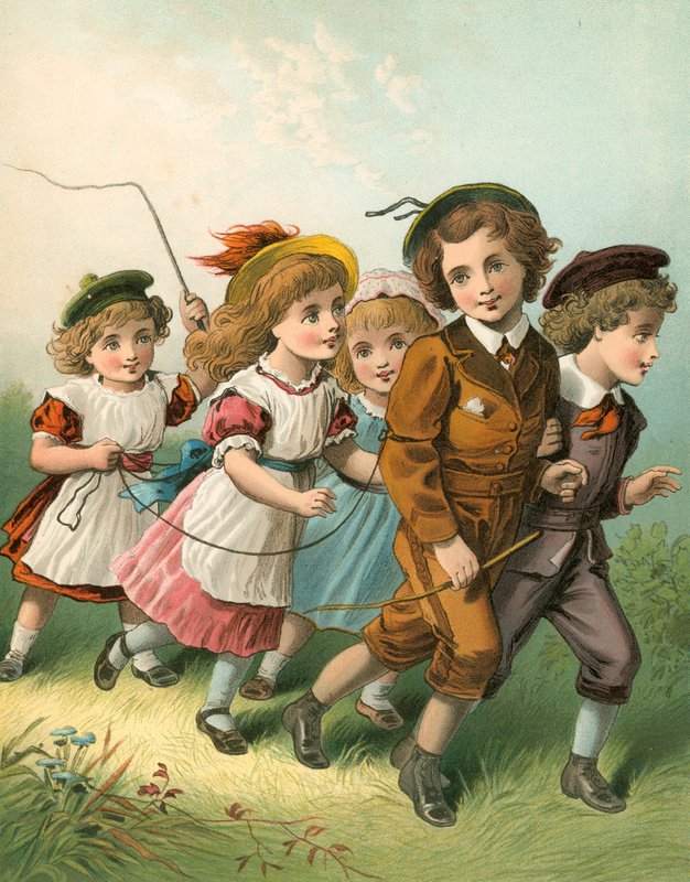 Gra na koniach autorstwa English School