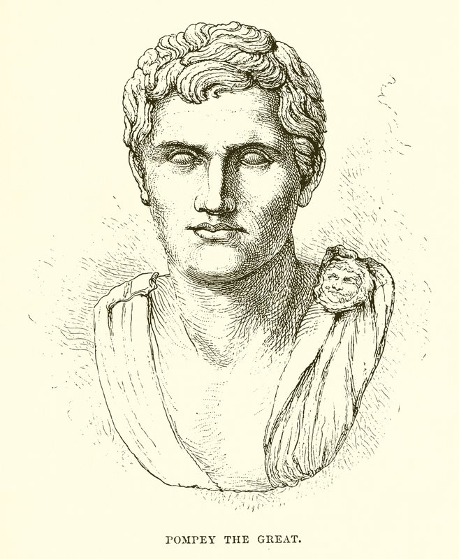 Pompejusz Wielki autorstwa English School