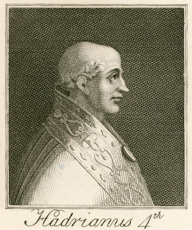 Papież Hadrian IV autorstwa English School
