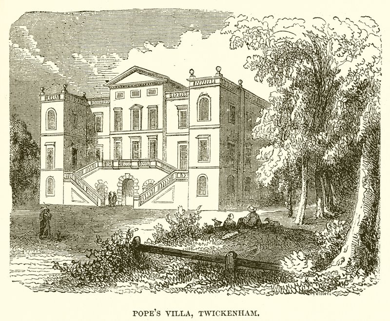 Willa Papieży, Twickenham autorstwa English School