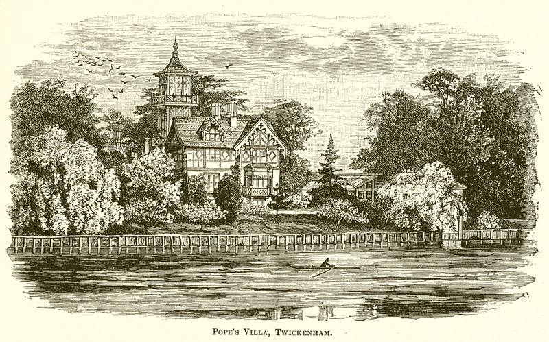 Willa Papieży, Twickenham autorstwa English School