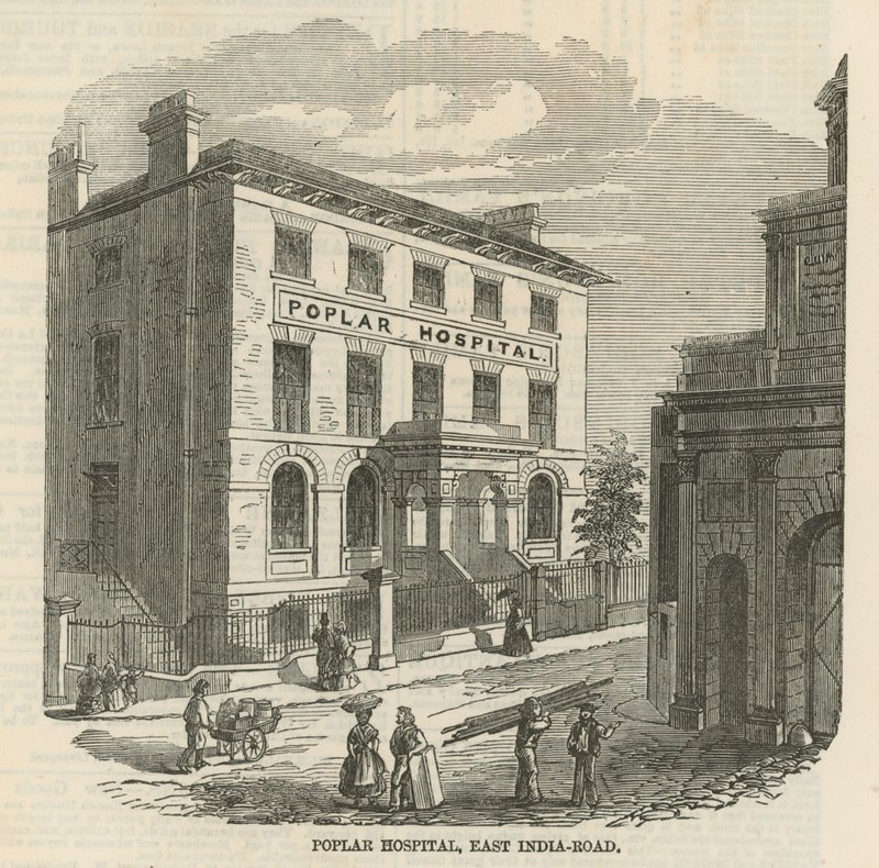 Szpital Topoli, East India Road, Londyn autorstwa English School