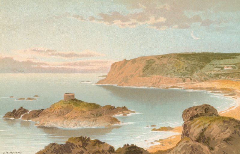 Portelet Bay — Jersey autorstwa English School
