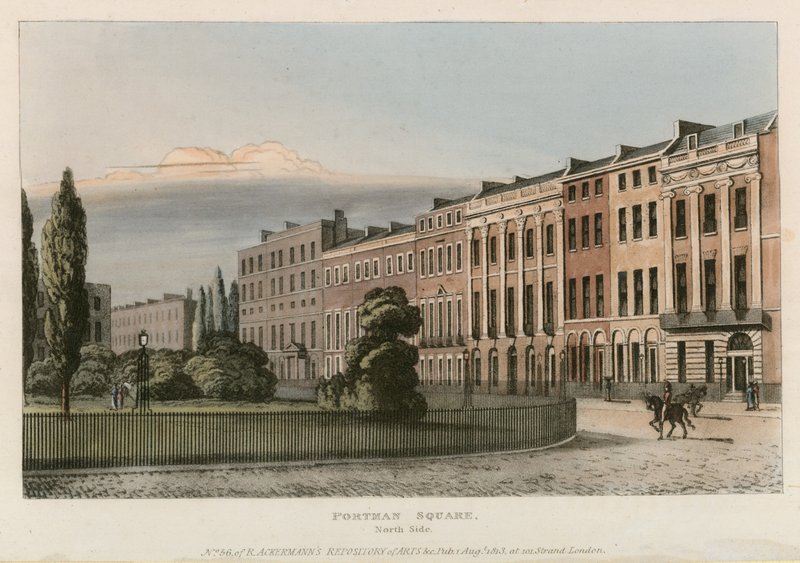 Plac Portman, strona północna autorstwa English School