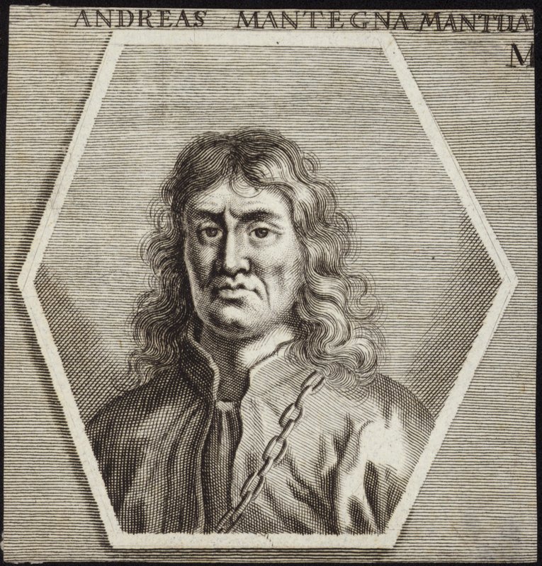 Portret Andrei Mantegna autorstwa English School