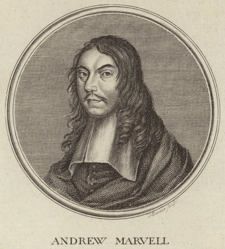 Portret Andrzeja Marvella autorstwa English School