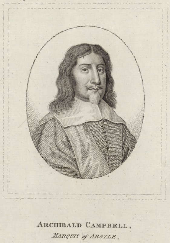 Portret Archibalda Campbella autorstwa English School