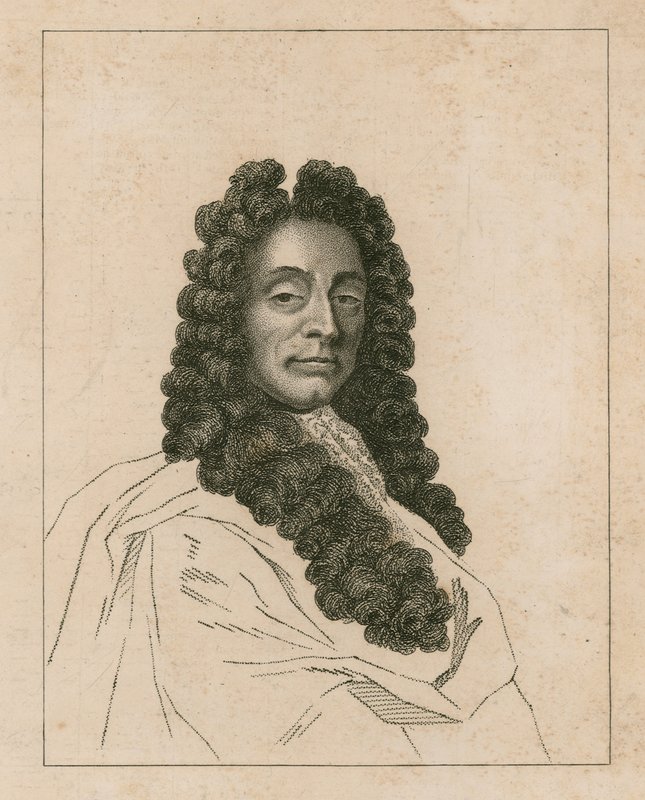 Portret Christophera Wrena autorstwa English School