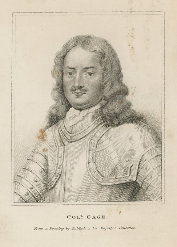 Portret pułkownika Gage autorstwa English School