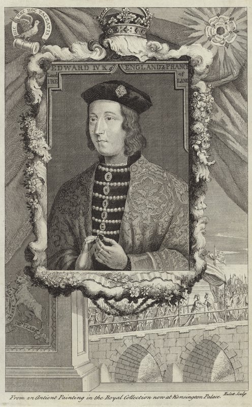 Portret Edwarda IV z Anglii autorstwa English School