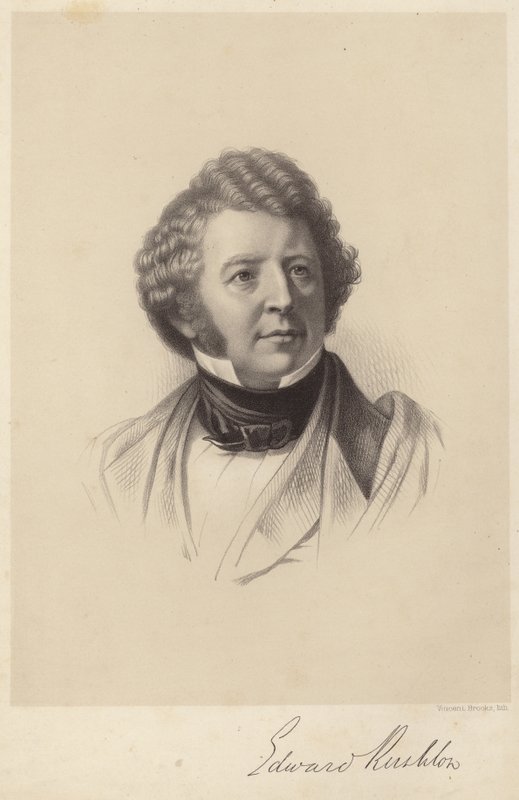 Portret Edwarda Rushtona autorstwa English School
