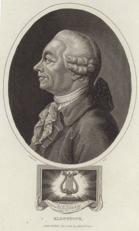 Portret Friedricha Gottlieba Klopstock autorstwa English School
