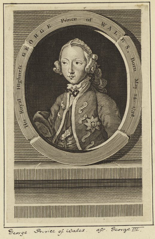 Portret Jerzego, księcia Walii autorstwa English School