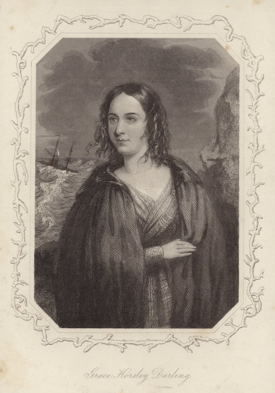 Portret Grace Horsley Darling autorstwa English School
