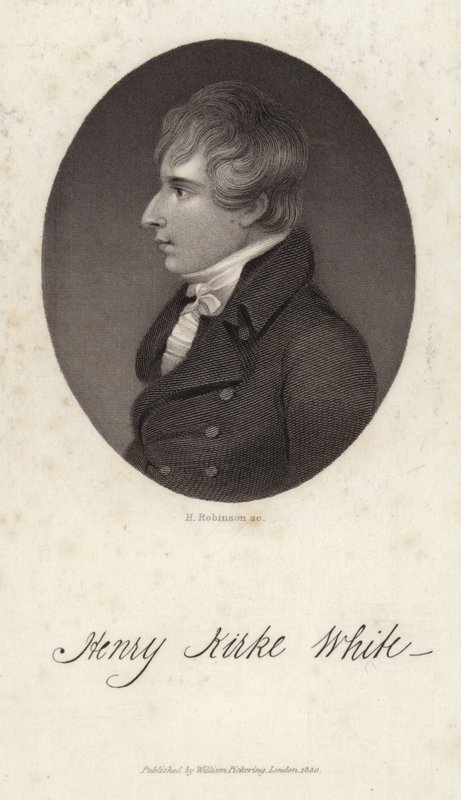 Portret Henry Kirke White autorstwa English School