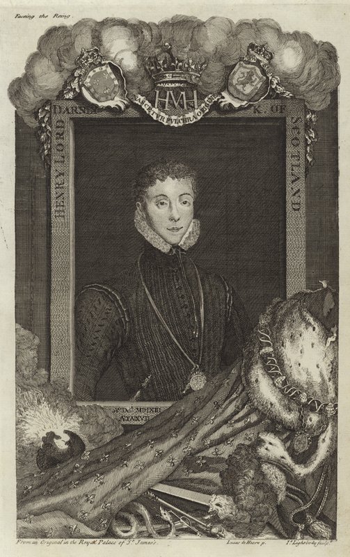 Portret Henryka Stuarta, księcia Albany autorstwa English School