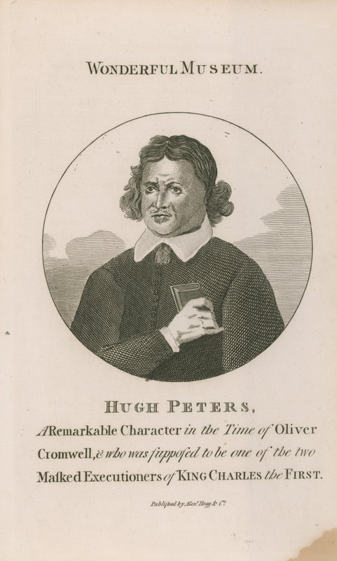 Portret Hugh Petersa autorstwa English School