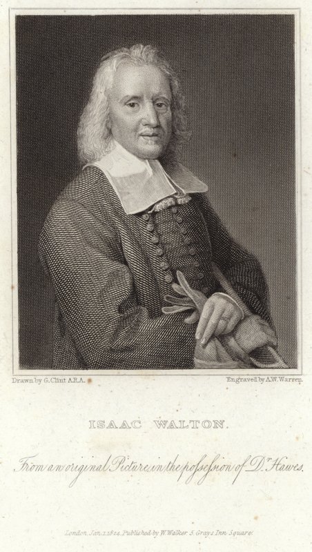 Portret Izaaka Waltona autorstwa English School