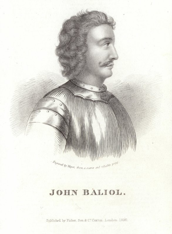 Portret Johna Balliola autorstwa English School