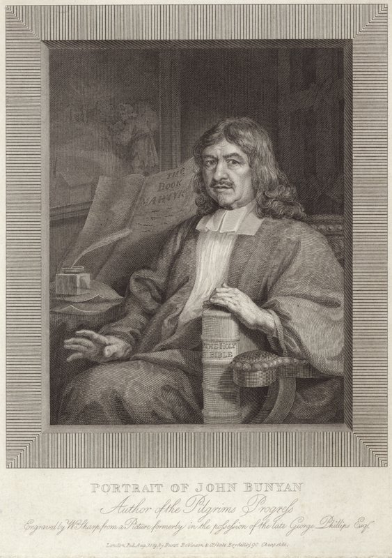 Portret Johna Bunyana autorstwa English School