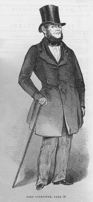 Portret Johna Forrestera autorstwa English School