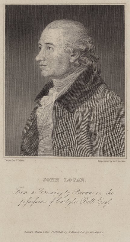 Portret Johna Logana autorstwa English School