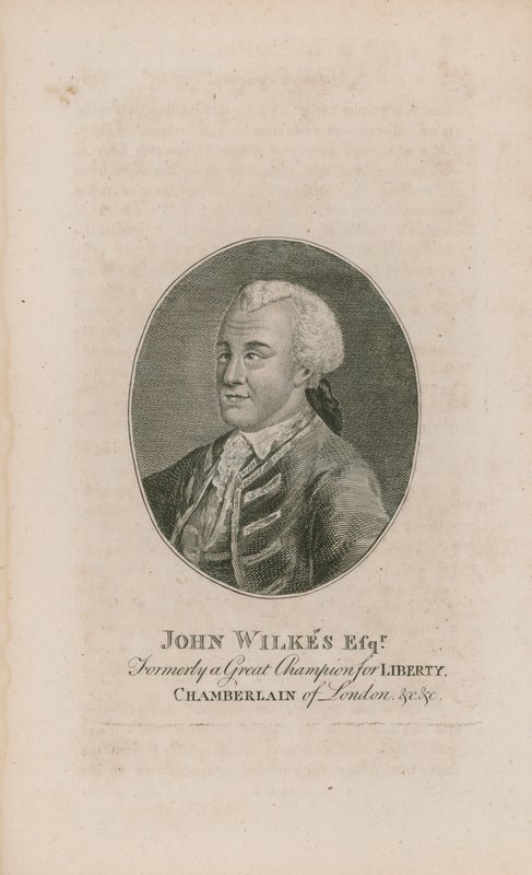Portret Johna Wilkesa autorstwa English School
