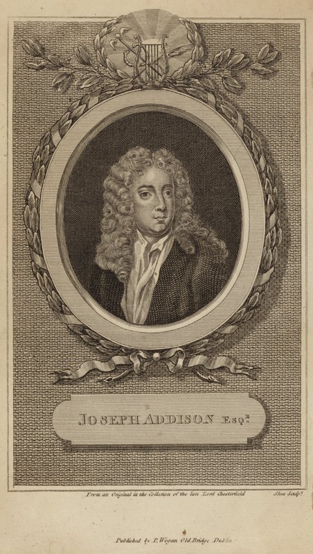 Portret Josepha Addisona autorstwa English School