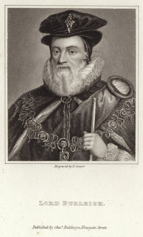 Portret Lorda Burleigha autorstwa English School