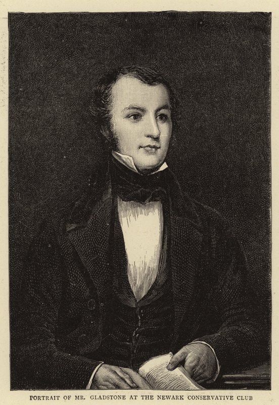 Portret pana Gladstone