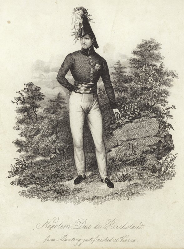 Portret Napoleona II autorstwa English School